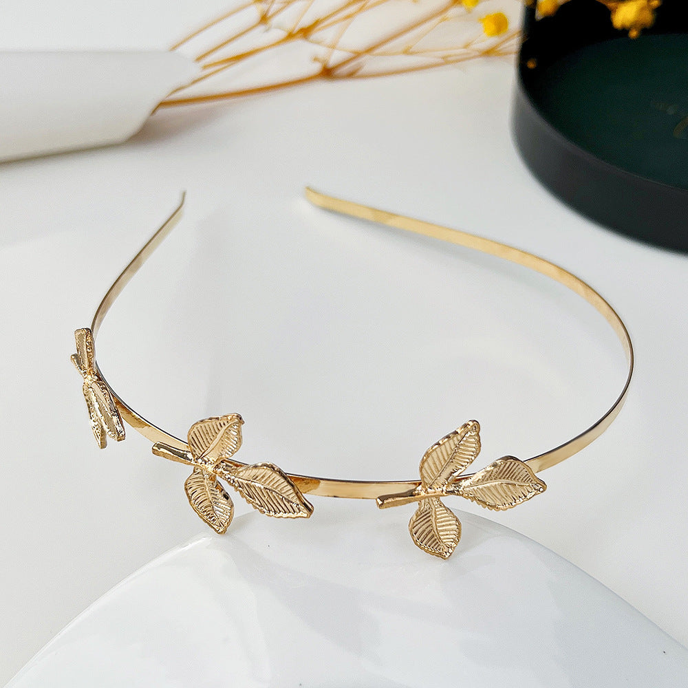Wholesale Metal Leaf Head Hoops